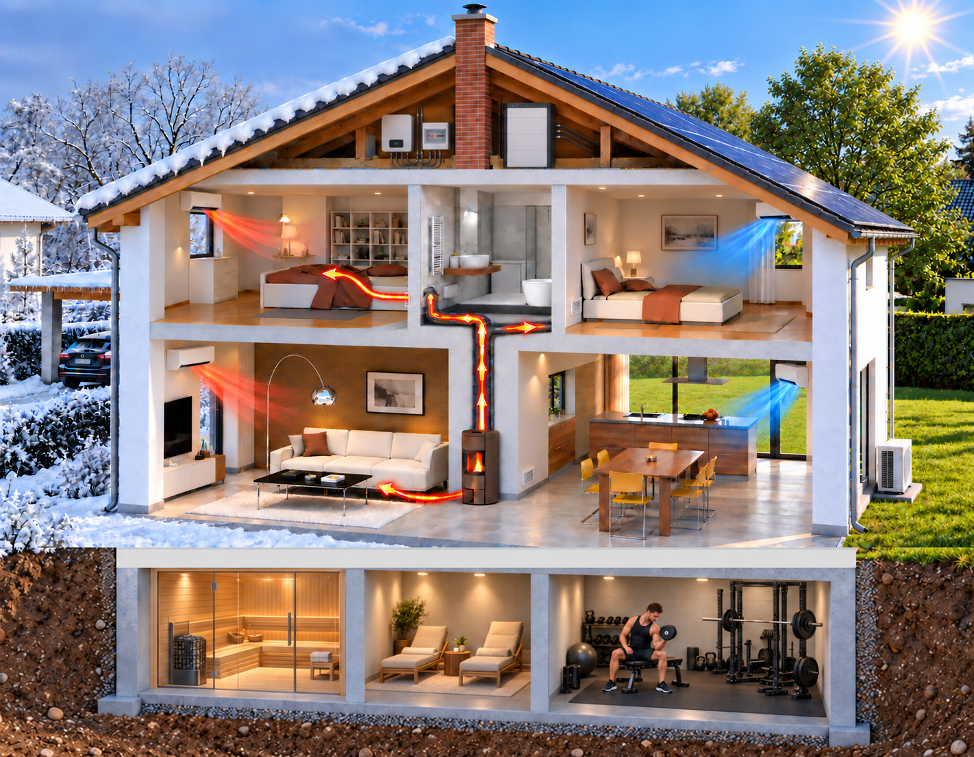 Phase 3 – alte Zentralheizung schrittweise ablösen