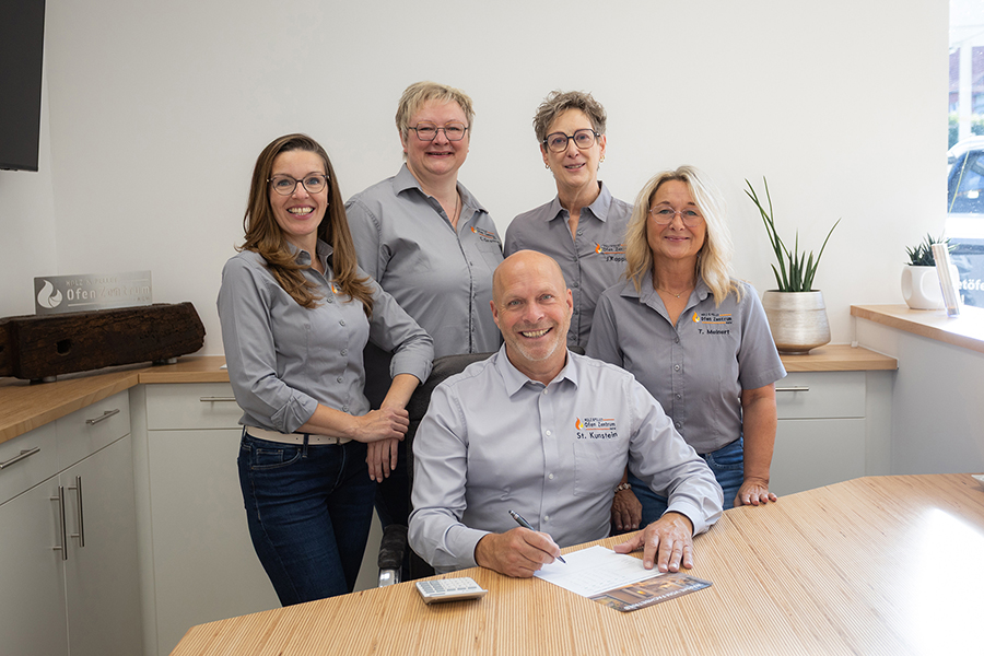 Verkaufsteam des Holz & Pellet Ofenzentrum NRW